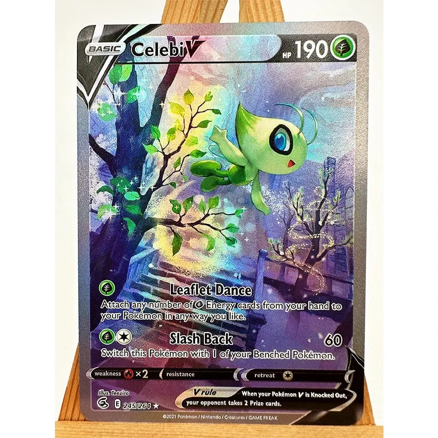 بوكيمون PTCG ASC Gengar Dragonite Celebi ألعاب هوايات هوايات هوايات مقتنيات ألعاب جمع بطاقات أنيمي — image 2