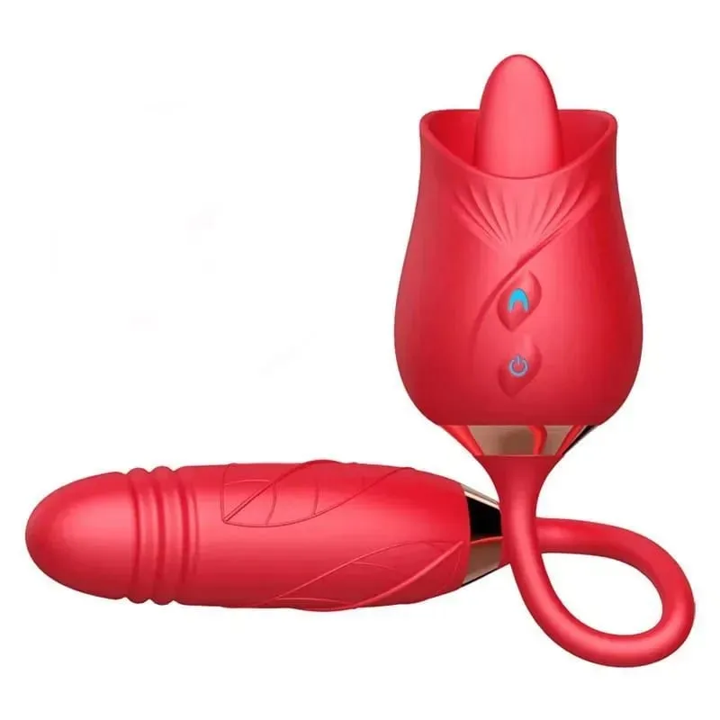 Powerful Rose Sucking Vibrator for Women G-Spot Licking Clitoris Stimulation Female Sucker Vagina Nipple Massager Adult Sex Toys — image 14
