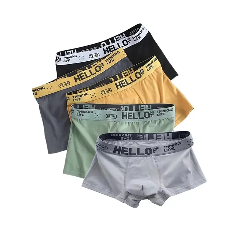 5Pcs 망 속옷 남성 복서 섹시한 속옷 편안한 통기성 패션 소년 팬티 속옷 Boxershorts 남자 3256805433924630 — image 10