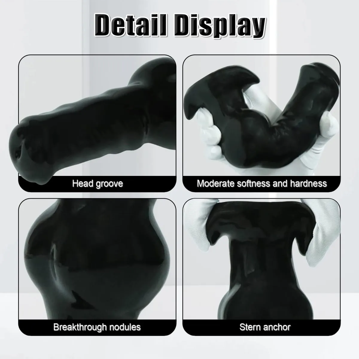 New Wearable Anti Drop Soft Anal Plugs Prostate Massage Dildo Huge Butt Plug Anal Comfortable Wear Butt Plug Adult Sex Toys 18+ — image 3