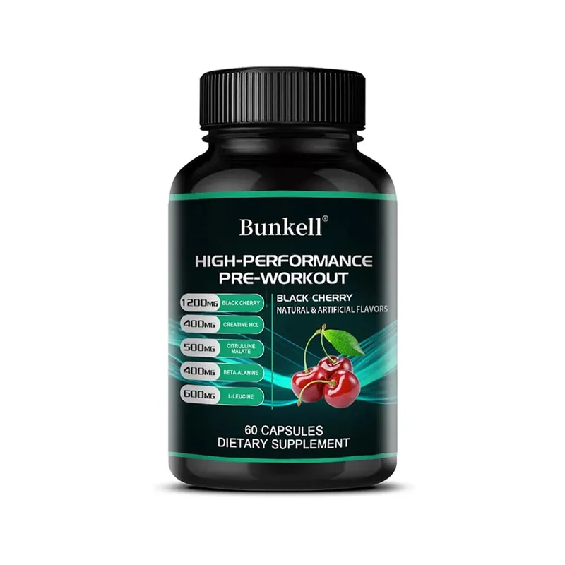 Bunkell Integratore Pre-Allenamento - Aminoacidi Creatina HCI Citrullina Malato Beta-Alanina Per Migliorare le Prestazioni Atletiche