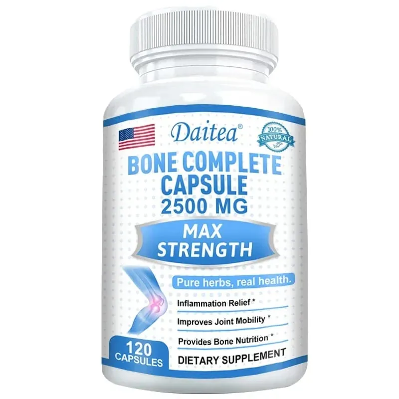 Collagen Bone Capsules Calcium Magnesium & Vitamins Supports Bone Density Calcium Absorption Cartilage & Joint Health — image 9