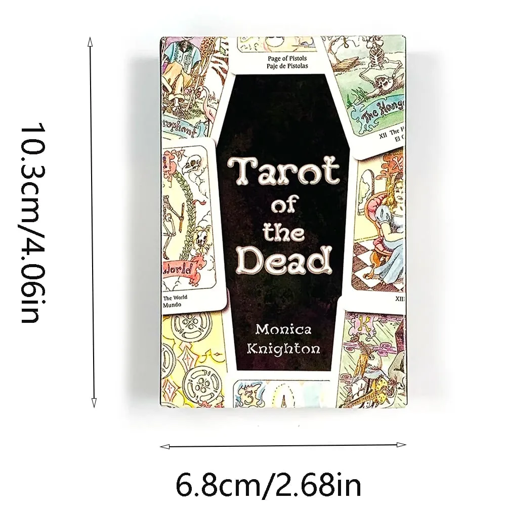 Tarot of the Dead Deck 78 Cards Day of the Dead Theme Fortune Telling Divination Board Game Spiritual Cards & Halloween Gifts — image 6