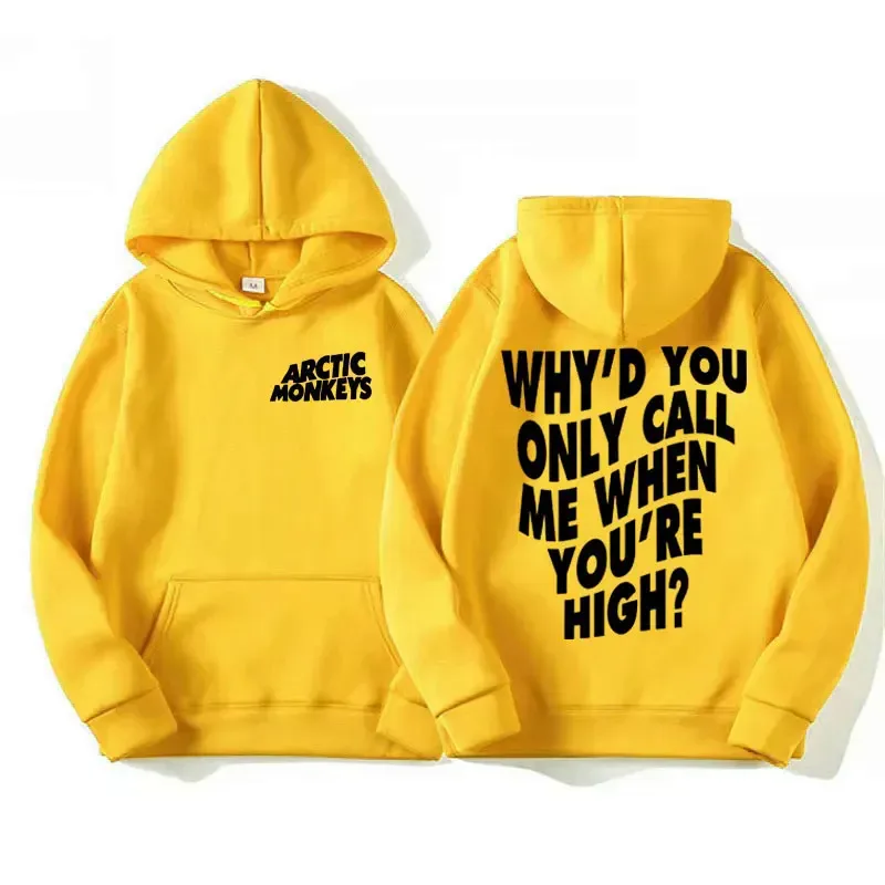 Arctic Monkeys Hip-hop Singer New Hoodies Singer Graphic Printing Sweatshirts for Fans Long Sleeve Men Women Clothing Hoodies — image 8
