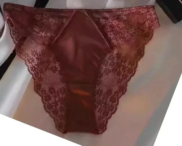 Sexy Satin Half Cup Bra Set with Steel Ring Thin Comfortable Upper Support Green Lace Edge Glossy Lingerie for Women — image 15