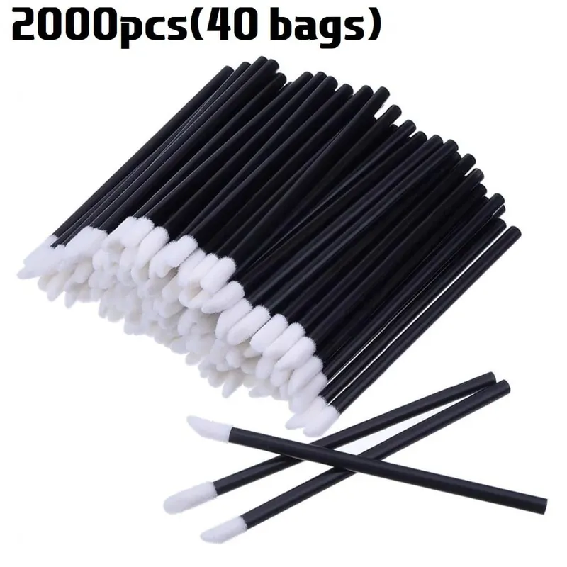 Bulk 50/500/2000Pcs Lip Brush Professional Applicators Wholesale Lipstick Wands Women Lip Gloss Brushes Make up Tool Accessories — image 11