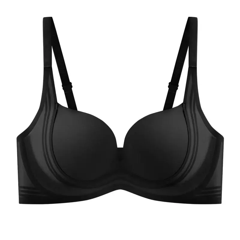 2025 Seamless Push up Bra Small Breast Gathering Enlarging Anti-Sagging Thin Top Thick Bottom No Underwire Lingerie for Women — image 8
