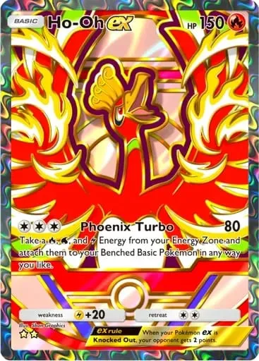 DIY POCKET Collection Cards Mew Lugia Ho-OH Self Made Single Card Classic Game Anime Card Gift Toy — image 12