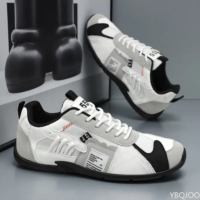 Summer new low cut fashionable versatile board shoes men retro casual comfortable shoes sports breathable men's sneakers — image 1