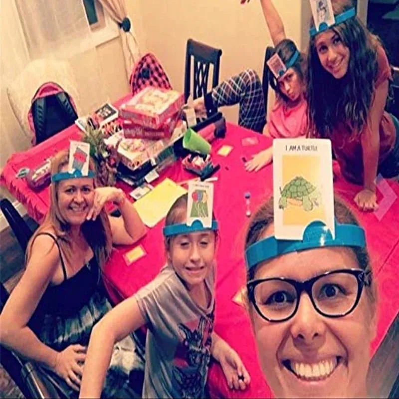 Kids Funny Cards Board Game Toy Family Party Game Guess Who I Am Game Parent-Child Interactive Educational Toy Gift for Boy Girl — image 4