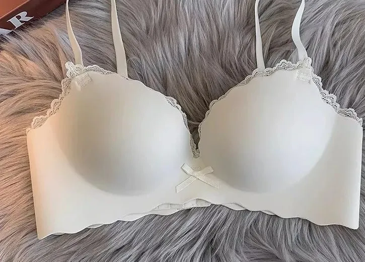 Hot Selling Ladies Push Up Bra Set Seamless Wireless Support Anti-Sagging Comfort Lingerie Set S-XLAB for Young Women Daily Use