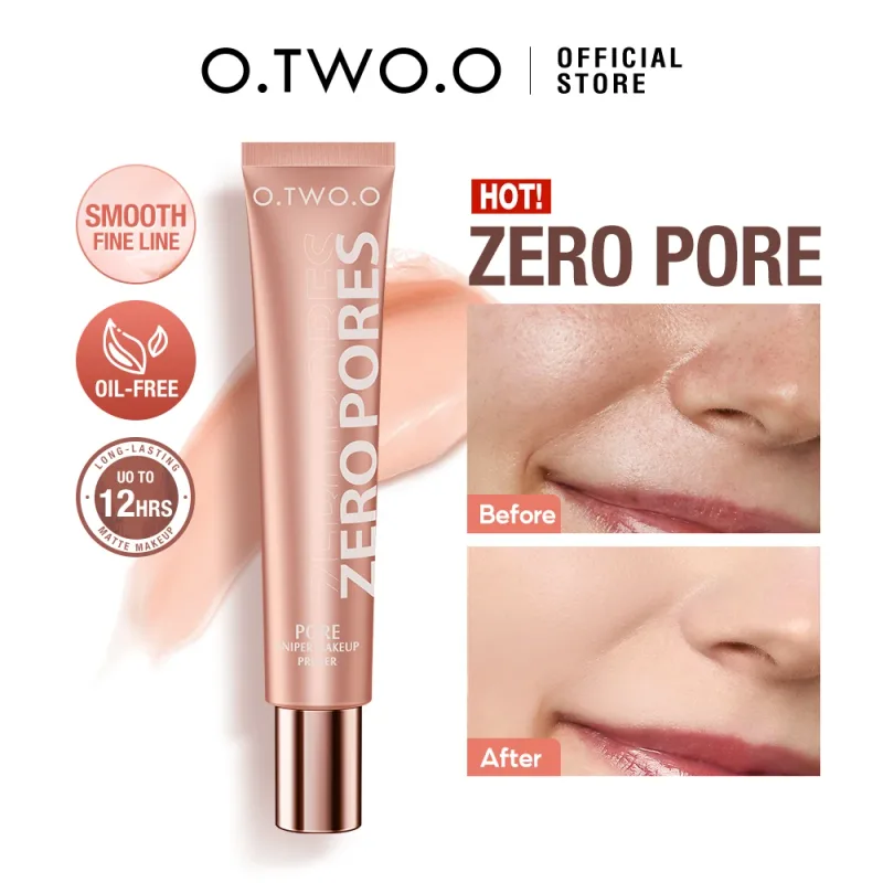 O.TWO.O 2 pezzi Set trucco viso Primer Cuscino d'aria BB Cream Controllo olio invisibile Poro Soft Focus Cosmetici Brightskin a lunga durata — image 3