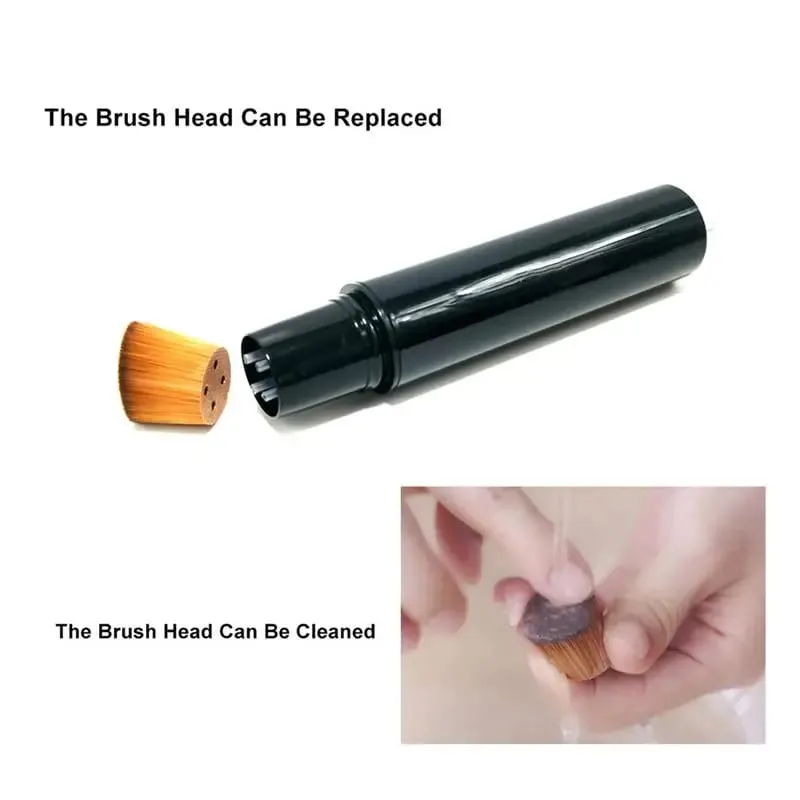 1pc Oblique Makeup Brushes Foundation Brushes Handheld Makeup Tools Brush 16cm — image 5