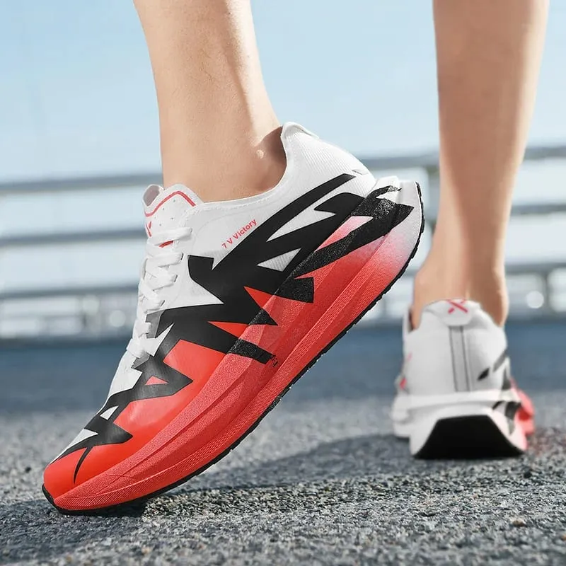 Unisex Sports Shoes Carbon Plate Walking Running Sneakers Shock-Absorbing Marathon Racing Athletics Training for Men Women Shoes — image 6