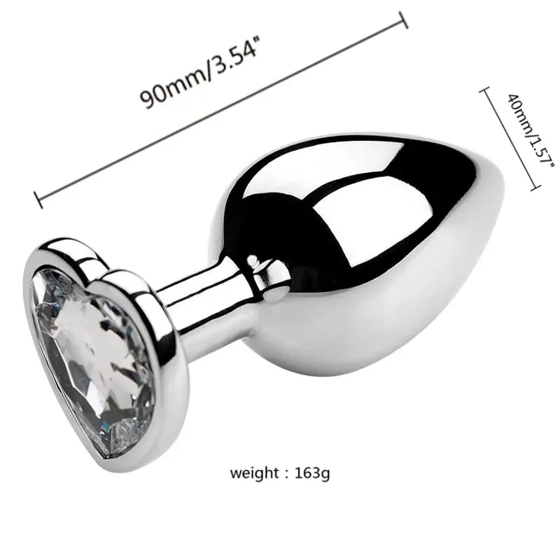 S/M/L Anal Plug Metal Sex Toys For Women Men Adult Crystal Erotic Bullet Butt Plug Stimulator Prostate Massager Adult Products — image 23