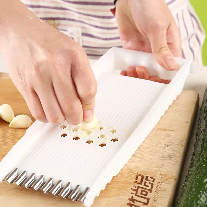 Carrot Grater Multi-functional Vegetable Cutting Fruit Wire Planer Handheld Peelers Potato Grater Slicer Masher Kitchen Tools — image 6