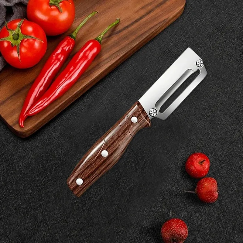 2PCS Kitchen Peeler Stainless Steel Vegetable Peeler for Cut Onions Slicing Fruit Vegetables Pumpki Specific Peeler Kitchen Tool — image 5