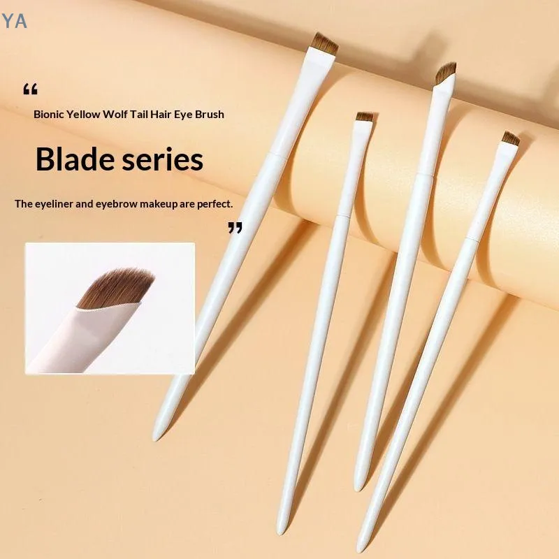【SA】1/3/7/9 Eye Makeup Brushes Set Blade Eyeliner Brush Oblique Head Ultra-Fine Eyeshadow Brush Detail Brush Suitable For Makeup