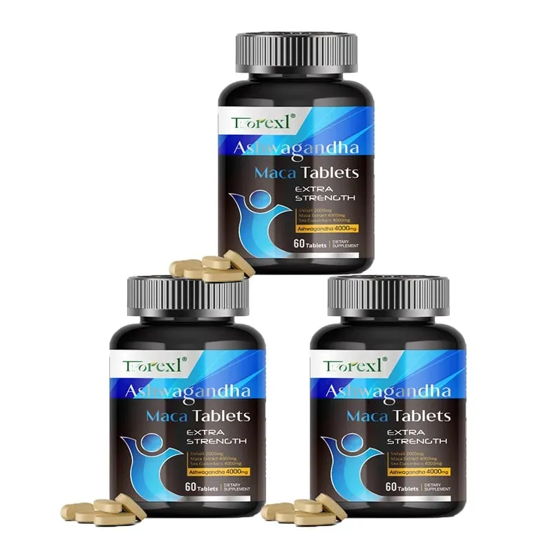 Ashwagandha-Kapsel unterstützt die reproduktive Gesundheit. Natürliche Energizer-Ergänzung für den Mann — image 5
