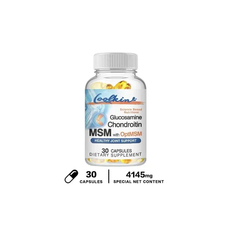 Glucosamine Chondroitin MSM with OptiMSM - Helps Maintain Healthy Joint Function and Mobility Protecting Cartilage Tissue — image 9