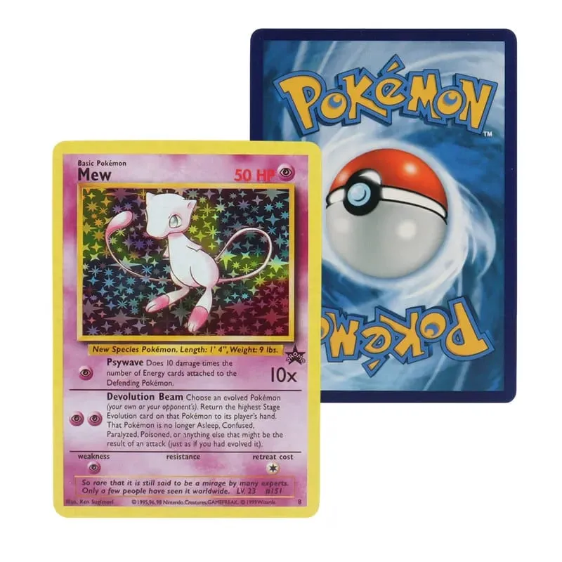 151Pcs/Box 1996 first generation Pokémon card rare Charizard Pikachu Mewtwo Blastoise Collecting card toys english version — image 6