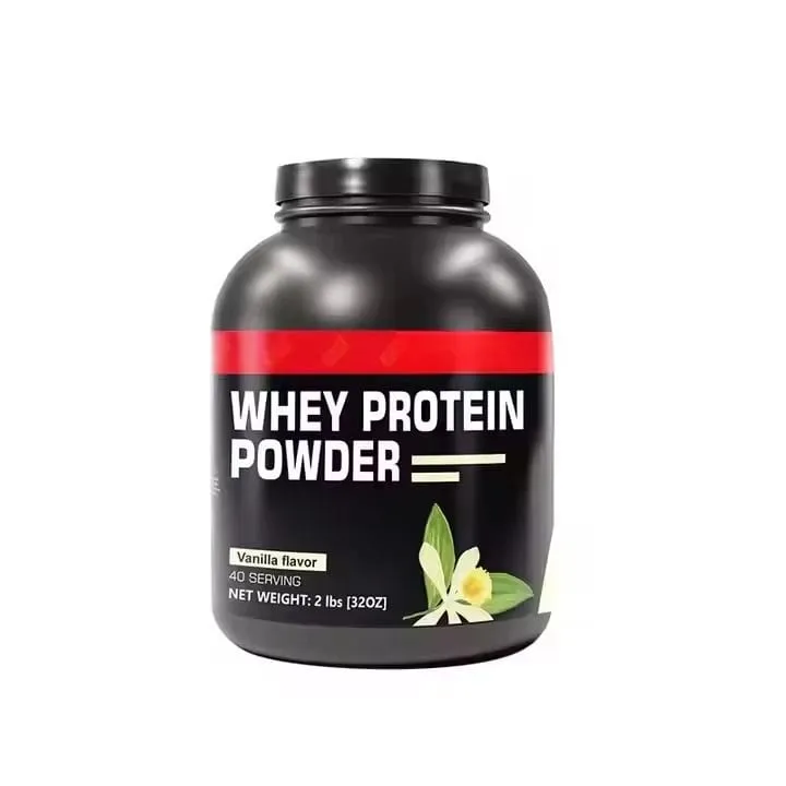 Whey Protein Powder 2lbs - 80% Protein Gold Ratio Whey for Muscle Growth & Recovery Vanilla/Chocolate/Strawberry 40 Servings — image 8