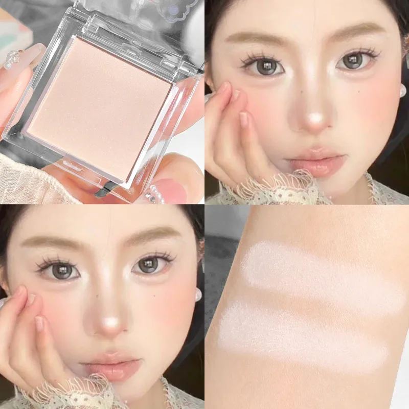 Hisyi Matte Monochrome Eyeshadow Palette Natural Light Highlighter Powder For Delicate Eye Contouring Brightens — image 9