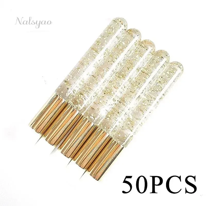 Wholesale 30/50pcs Eyelash Cleaning Brushes for Extensions Glitter Lash Shampoo Brush Nose Pore Cleansing Makeup — image 1