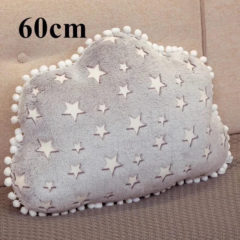 INS-almohada suave de la serie Sky de felpa con nube luminosa, Luna y estrella, juguetes de peluche Kawaii para niños, juguetes para bebés, regalo para niñas — image 12