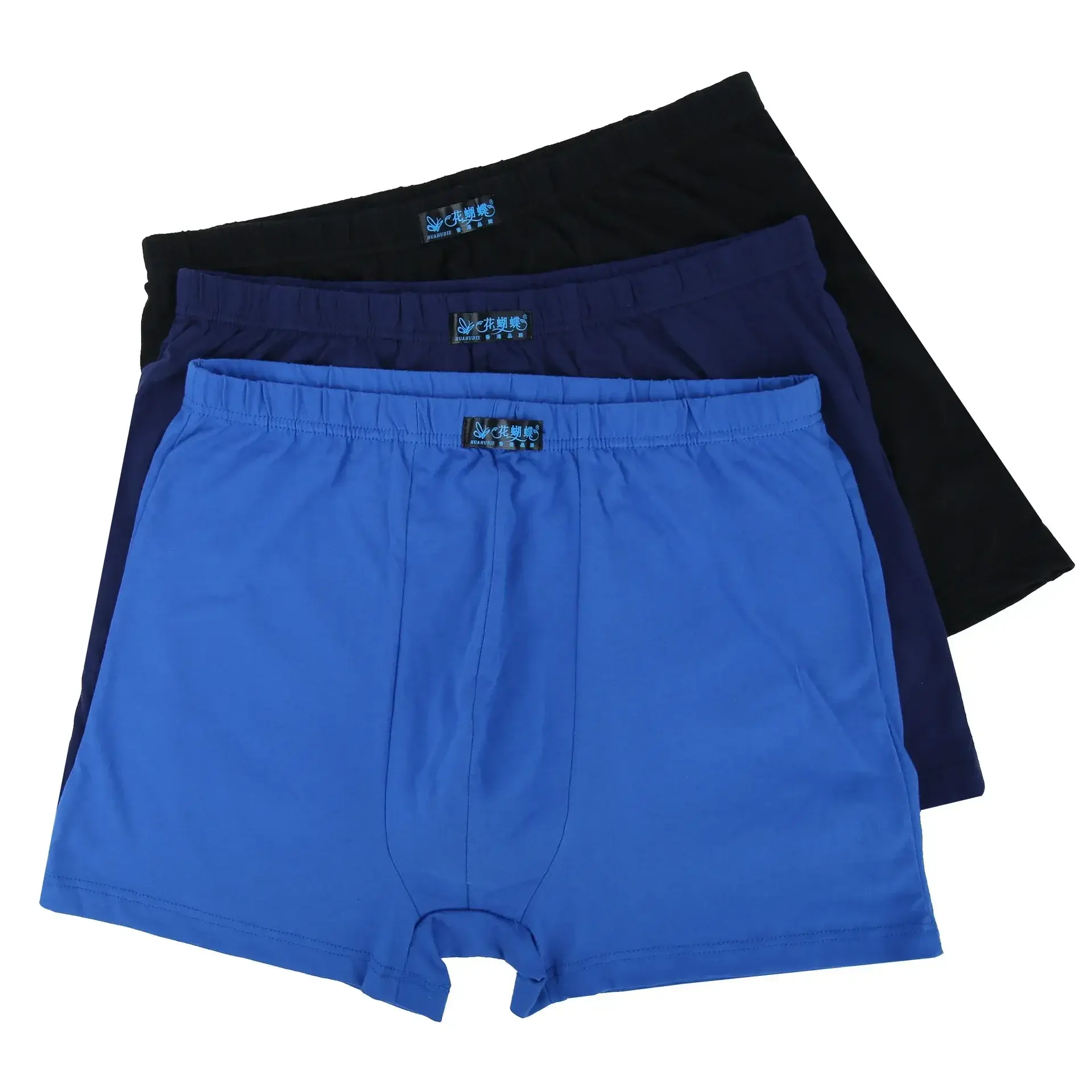 4PCS Loose Fit Cotton Men's Boxer Briefs plus Size Underwear Short 2026 Lot Male Boxer Shorts 8XL 9XL 10XL Comfortable Breathabl — image 2