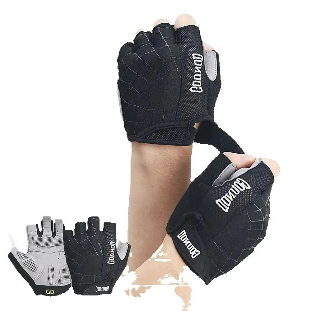 Unisex Lightweight Workout Fitness Gloves Weight Lifting Gym Gloves For Pull Ups Cycling Weight Training Sports Hand Protection — image 3