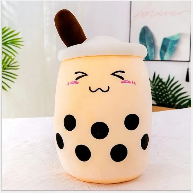 24CM Soft Boba Americano Coffee Milk Tea Doll Real-life Bubble Tea Toy Stuffed Hug Pillow Balls Bubo Tea Cup Cushion For Kids — image 21