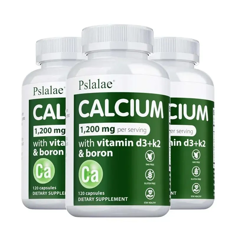 Calcium Supplement - Promotes Calcium Absorption Boosts Energy Strong Bones Supports Heart & Muscle Health Non-GMO — image 10