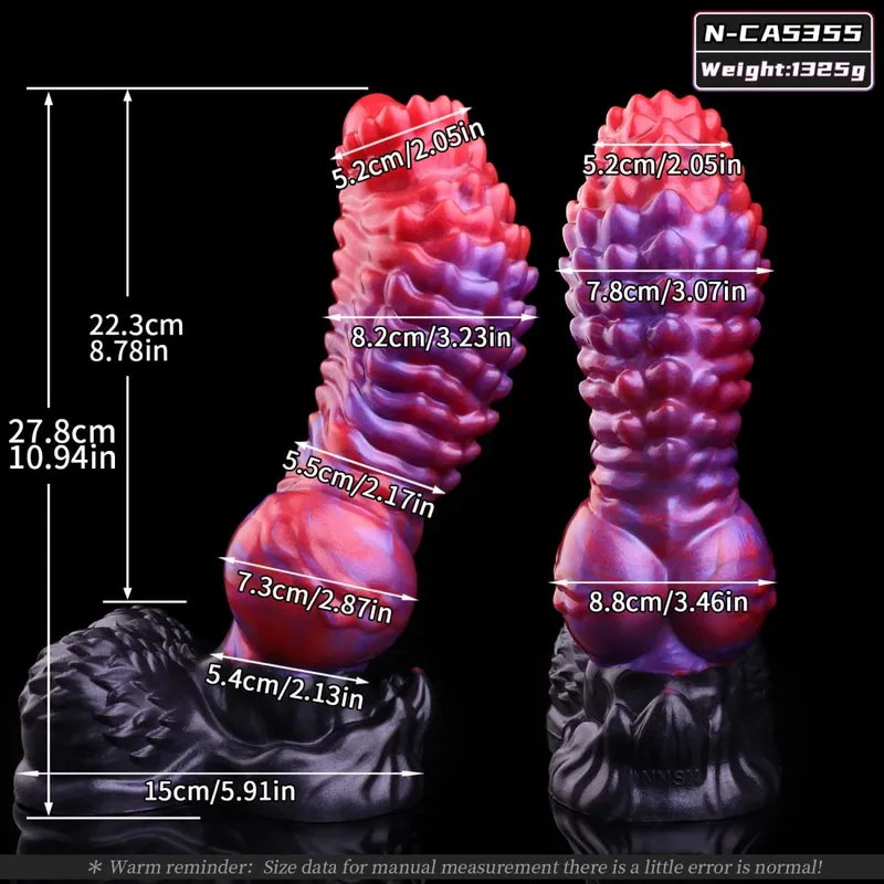 Ridges แฟนตาซี Dildo มอนสเตอร์ขนาดใหญ่ซิลิโคน Anal Toy หนา Knot Cock อวัยวะเพศชาย Butt Plug หญิง Masturbation ผลิตภัณฑ์สำหรับผู้ใหญ่เพศ