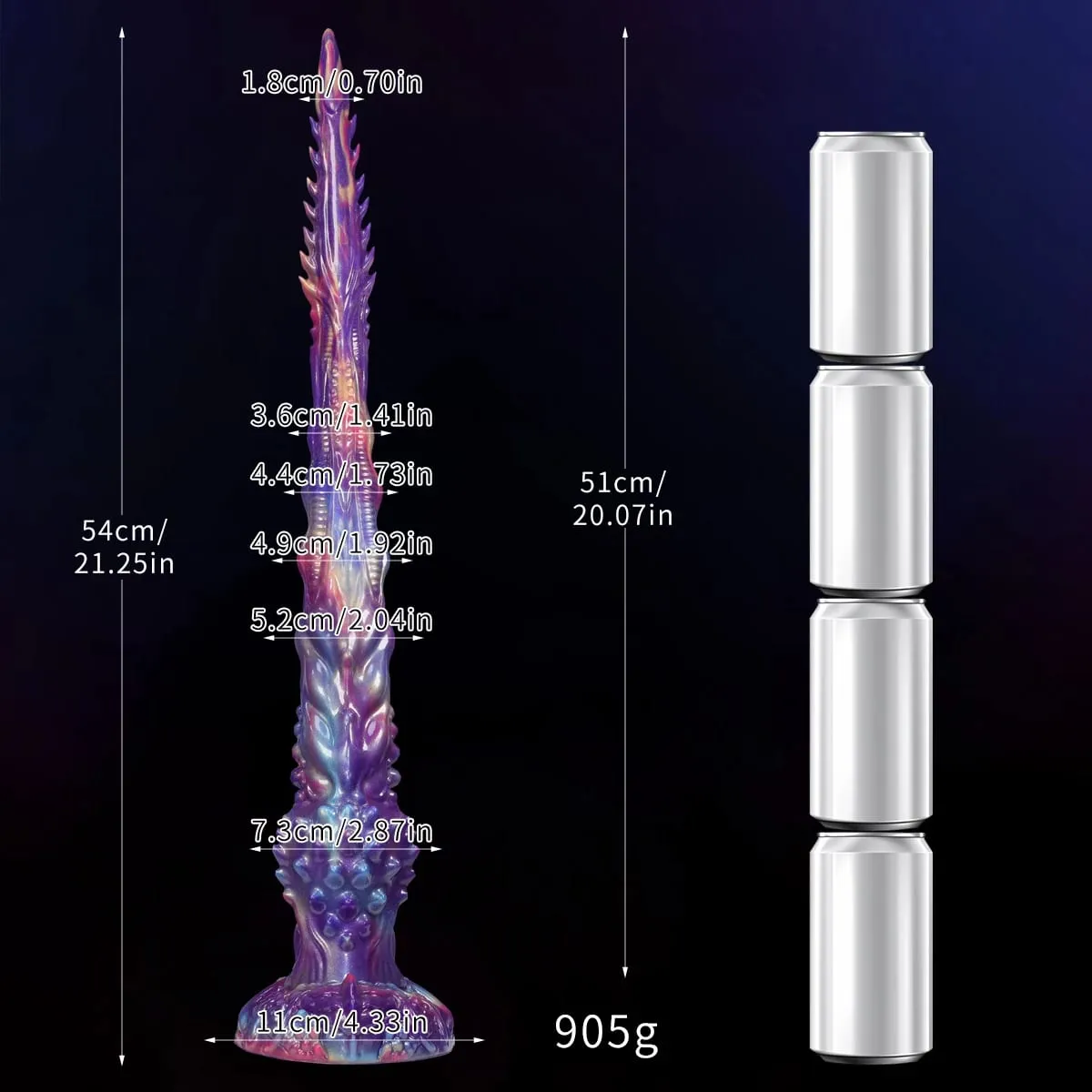 Extra Long Silicone Anal Plug Monster Dildo Adult Sex Toys Anal Stimulator Penis Long Tentacle Butt Plug For Men Women Teasing