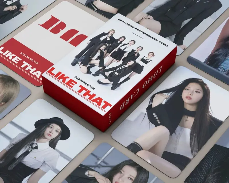 55PCS Kpop Hot Girls Group New Ablum "CHOOM" High Quality Photocards RUKA AHYEON RORA PHARITA RAMI ASA CHIQUITA HD Lomo Cards — image 6