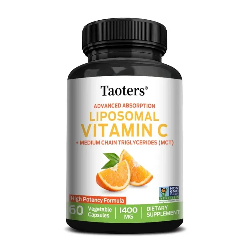 Liposomal Vitamin C 1400 มก. - ส่งเสริมการผลิตคอลลาเจน การสนับสนุนภูมิคุ้มกัน สารต้านอนุมูลอิสระที่มีประสิทธิภาพ