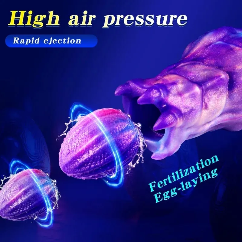 Newly Developed Ovipositor Toy Inflatable Anal Plug Vaginal Laying Eggs Fantasy Knot Dildo Sex Toys For Women Men Adult Games — image 5