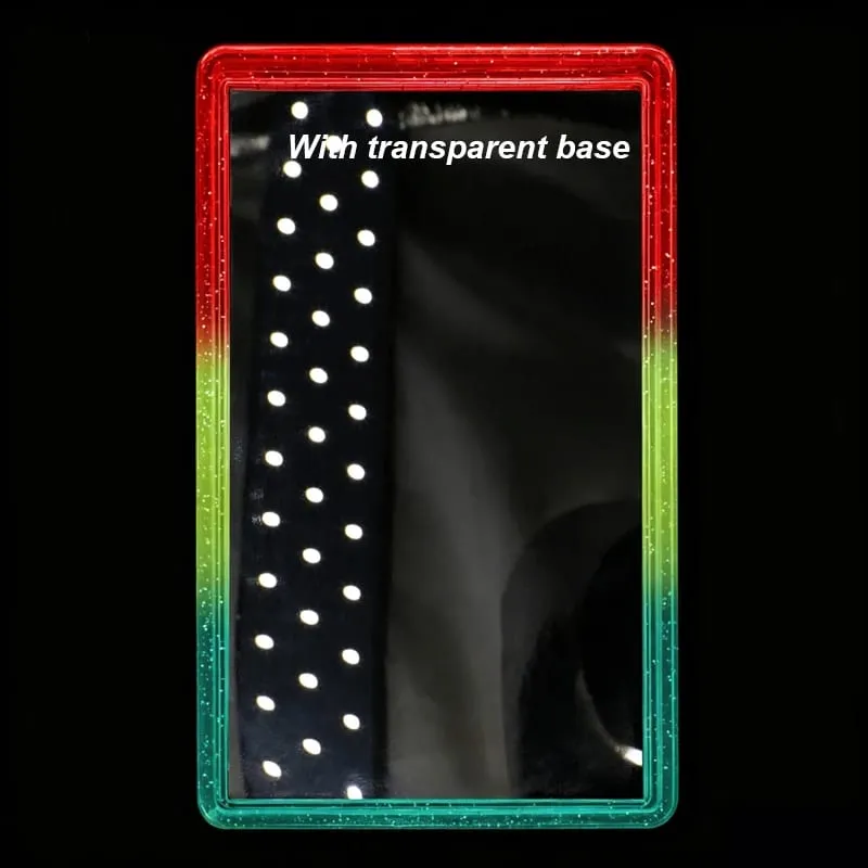 Glitter TPU Slab Bumper Guard Case Holder Protective Skin Display Sleeves with Clear Back for 35PT Graded Trading Card — image 9