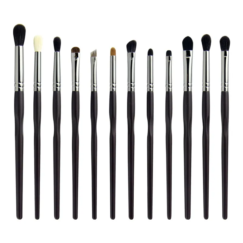 4pcs Animal hair Eyeshadow Makeup brushes Eye shadow Brow Make Up Brush Blending Crease Concealer Basic Beauty Tools accessories — image 2