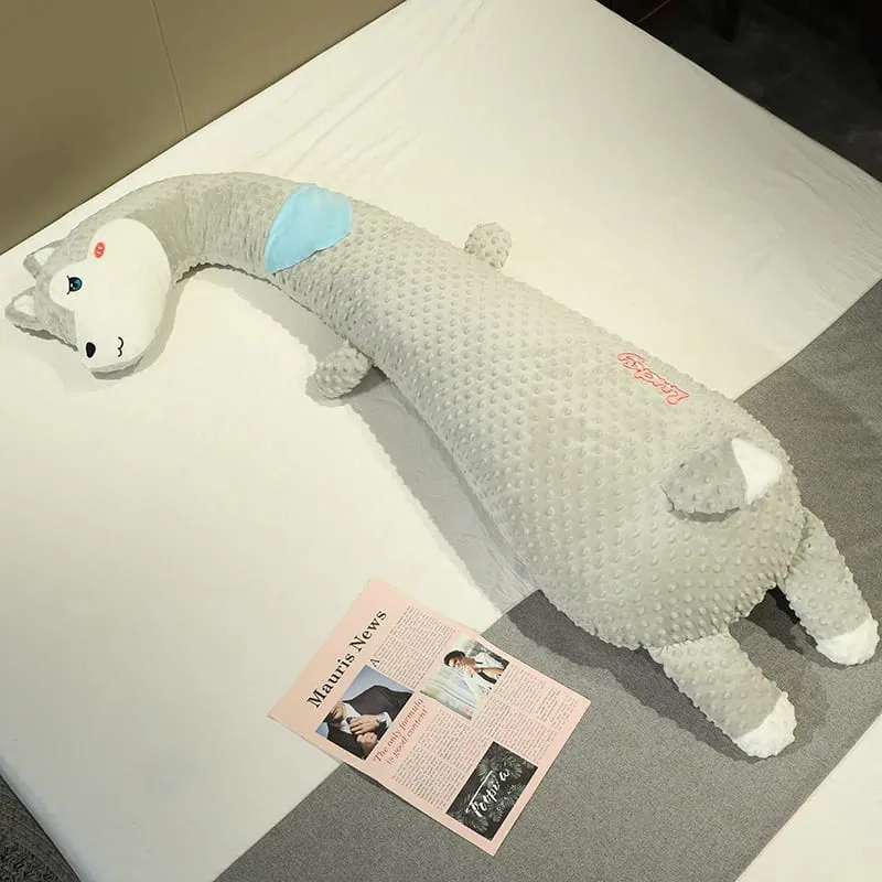 Long Animal Body Pillow Soft Dot Plush Sleeping Pillow Cute Cartoon Doll Side Sleeper Leg Pillow Bed Cushion Home Decor Gift — image 12