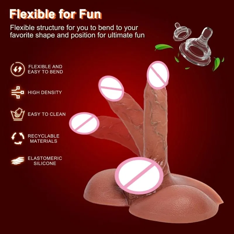 Dildo for Women Automatic Thrusting Vibration Cushion Remote Control Licking Anal G-Spot Stimulation Sex Toys for Women Pleasure — image 3