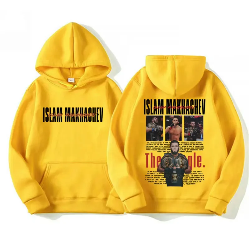 Limited Islam Makhachev Classic Graphic Sweatshirts Men Women Fashion Gothic Oversized Hoodies Casual High Quality Fleece Hoodie — image 16