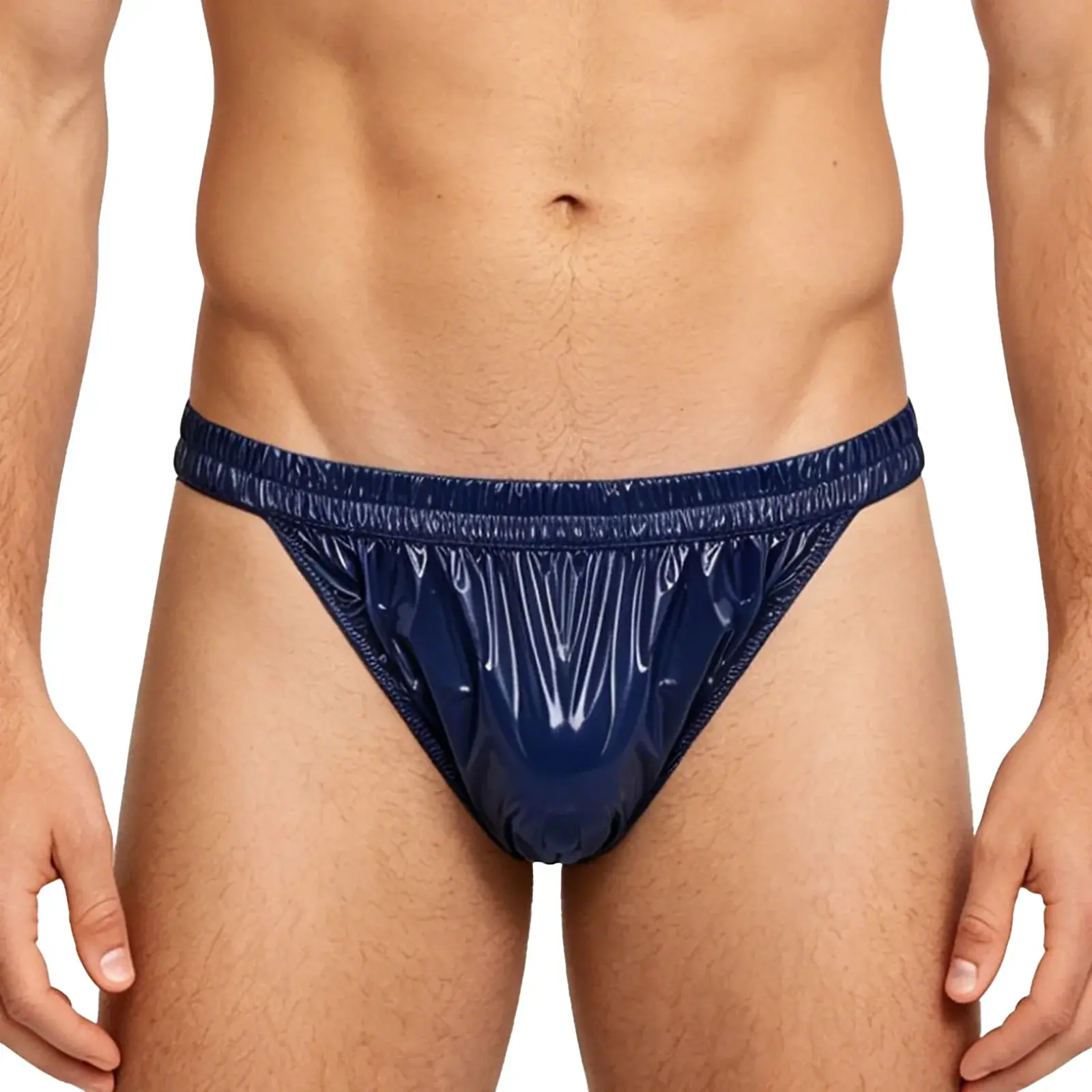Mens Waterproof Swim Briefs Elastic Waistband Bikini Briefs Swim Bottoms Swimming Surfing Sunbathing Swimwear Bathing Suit — image 11