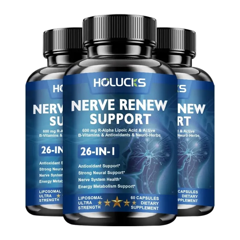 Advanced Nerve Nutrition Capsules with L-Theanine & Zinc Maintain Neural Comfort Metabolism & Healthy Nerve System — image 9