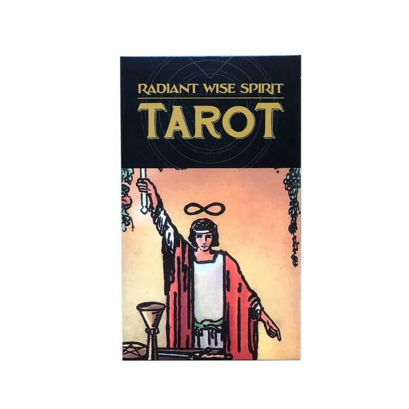 Rider Waite Tarot Card Divination Personal Use Tarot Deckภาษาอังกฤษเต็มรูปแบบภาษาสเปนOracles DeckสำหรับGirl Boardเล่นเกม — image 13