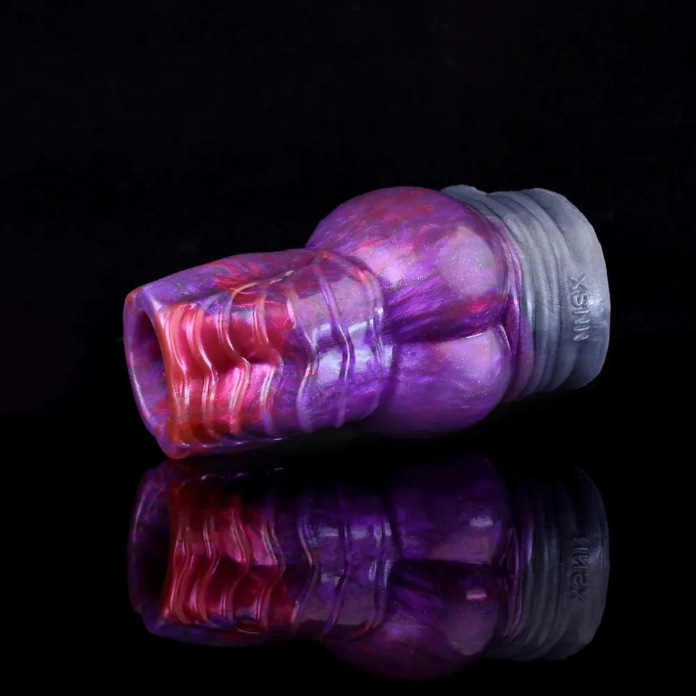 Multi-type Open-ended Fantasy Hollow Dildo Silicone Cock Sheath Male Penis Sleeve With Anti-drop Ring Adult Sex Toys 18+ — image 5