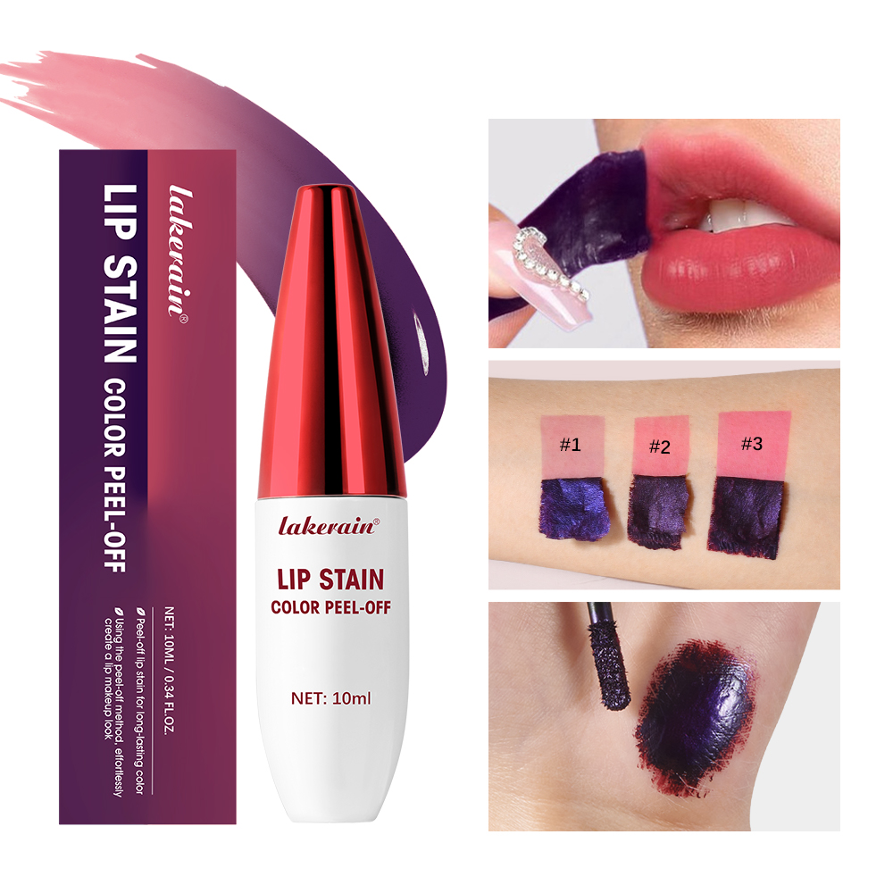 Lip Stain Peel Off Matte Lipstick for Lips Stick 24 Hours Water Resistant Lipsticks Free Shipping Cheap Lip Gloss Makeup Ink — image 4
