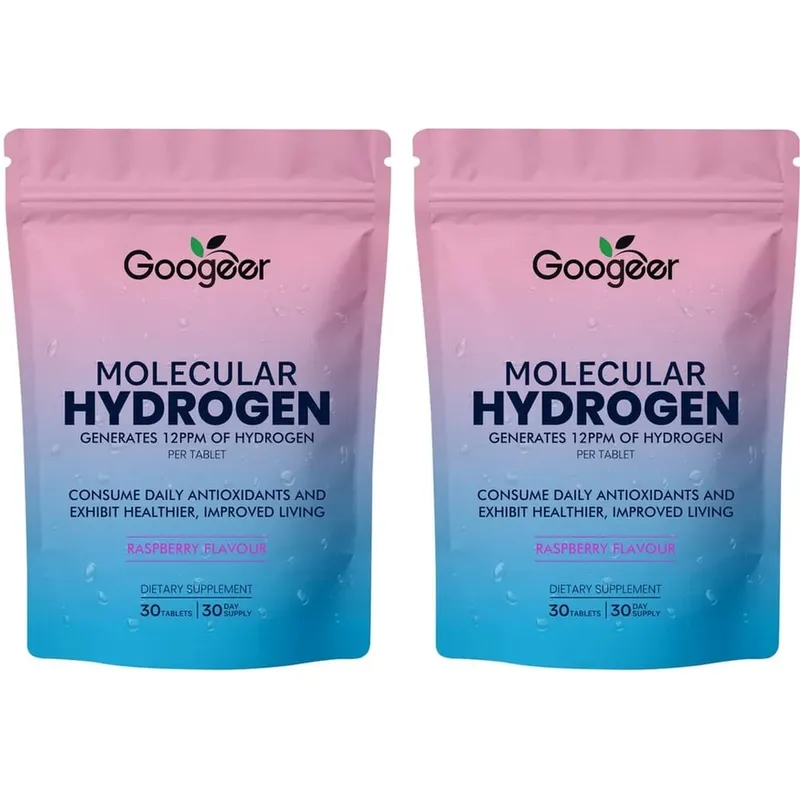 Molecular Hydrogen Water Tablets 12 PPM with Magnesium Raspberry Flavor Daily Wellness and Antioxidant Support 30 Tablets — image 8