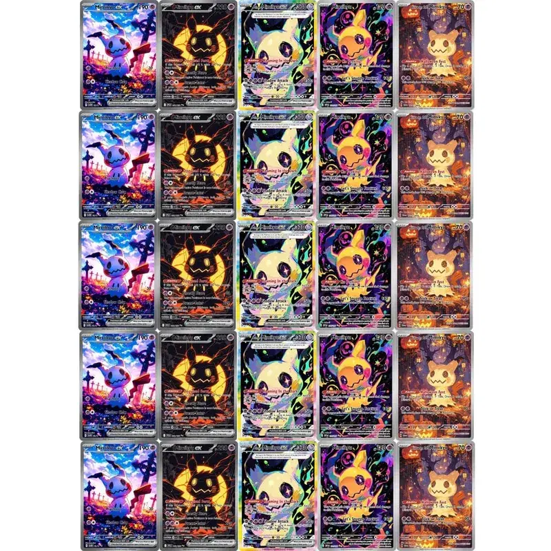 TCG Collection Cards Mimiku DIY High Quality Self Made Single Card Classic Game Anime Card Gift Toy — image 9